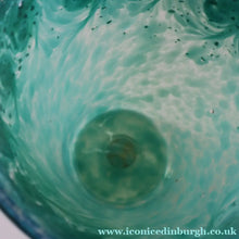 Load image into Gallery viewer, SCOTTISH GLASS. Fine Large MONART Glass Bucket Vase. Original Label: OE VI
