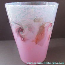 Load image into Gallery viewer, 1950s Scottish Vasart Glass Bucket Vase 
