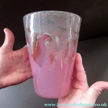 Load image into Gallery viewer, 1950s Scottish Vasart Glass Bucket Vase 
