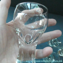 Load image into Gallery viewer, SET OF FOUR Caithness CANISBAY Small CLEAR Coloured Glasses
