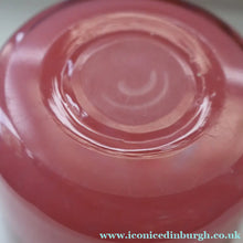 Load image into Gallery viewer, Genuine MONART Scottish Glass. Vintage Art Glass Vase, 1930s. Unusual Sugar Pink Shades. 8 inches
