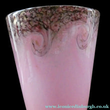Load image into Gallery viewer, 1930s Pink MONART Glass Vase. OE VIII Shape
