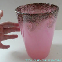 Load image into Gallery viewer, 1930s Pink MONART Glass Vase. OE VIII Shape
