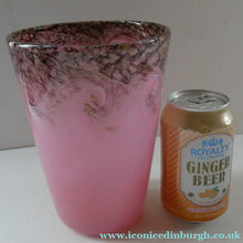 Load image into Gallery viewer, 1930s Pink MONART Glass Vase. OE VIII Shape
