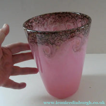 Load image into Gallery viewer, 1930s Pink MONART Glass Vase. OE VIII Shape
