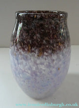Load image into Gallery viewer, 1930s Monart Glass Vase with Gold Aventurine Flakes
