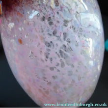 Load image into Gallery viewer, 1930s Monart Glass Vase with Gold Aventurine Flakes
