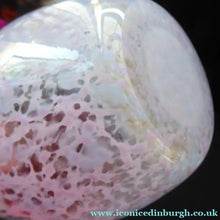 Load image into Gallery viewer, 1930s Monart Glass Vase with Gold Aventurine Flakes
