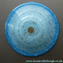 Load image into Gallery viewer, SCOTTISH GLASS. Fabulous LARGE 1920s Antique Monart Shallow Bowl with Rim. 10 inches - British Glass
