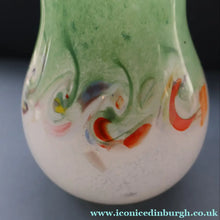 Load image into Gallery viewer, SCOTTISH GLASS: Large 1950s VASART Glass Vase of Bulbous Shape with Tutti-Frutti Swirls
