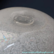 Load image into Gallery viewer, SCOTTISH GLASS: Large 1950s VASART Glass Vase of Bulbous Shape with Tutti-Frutti Swirls
