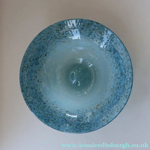 Load image into Gallery viewer, SCOTTISH GLASS. Large Scottish MONART Bowl with Applied Foot. 9 1/2 inches diameter
