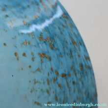 Load image into Gallery viewer, SCOTTISH GLASS. Large Scottish MONART Bowl with Applied Foot. 9 1/2 inches diameter
