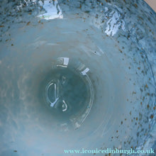 Load image into Gallery viewer, SCOTTISH GLASS. Large Scottish MONART Bowl with Applied Foot. 9 1/2 inches diameter
