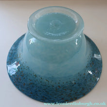 Load image into Gallery viewer, SCOTTISH GLASS. Large Scottish MONART Bowl with Applied Foot. 9 1/2 inches diameter
