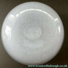 Load image into Gallery viewer, SCOTTISH GLASS Pale Grey and Pink VASART Vase. Etched signature to base; Vintage 1950s
