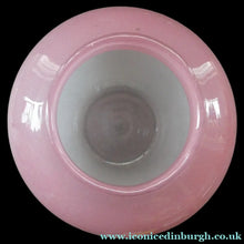 Load image into Gallery viewer, SCOTTISH GLASS Pale Grey and Pink VASART Vase. Etched signature to base; Vintage 1950s
