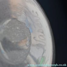Load image into Gallery viewer, SCOTTISH GLASS. Pale Pastel Colours. Signed VASART Glass Bucket Vase. 7 3/4 inches
