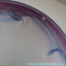 Load image into Gallery viewer, SCOTTISH GLASS. Pale Pastel Colours. Signed VASART Glass Bucket Vase. 7 3/4 inches
