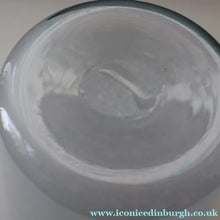 Load image into Gallery viewer, SCOTTISH GLASS. Pale Pastel Colours. Signed VASART Glass Bucket Vase. 7 3/4 inches
