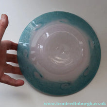 Load image into Gallery viewer, SCOTTISH GLASS. Fabulous Scottish VASART Shallow Bowl with Rim. 8 inches 
