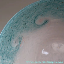 Load image into Gallery viewer, SCOTTISH GLASS. Fabulous Scottish VASART Shallow Bowl with Rim. 8 inches 

