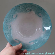 Load image into Gallery viewer, SCOTTISH GLASS. Fabulous Scottish VASART Shallow Bowl with Rim. 8 inches 

