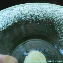 Load image into Gallery viewer, SCOTTISH GLASS. Rare Pair of Simple Small MONART URANIUM Bowls. Each with Monart Labels
