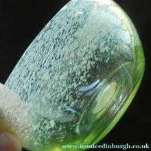 Load image into Gallery viewer, SCOTTISH GLASS. Rare Pair of Simple Small MONART URANIUM Bowls. Each with Monart Labels
