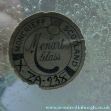Load image into Gallery viewer, SCOTTISH GLASS. Rare Pair of Simple Small MONART URANIUM Bowls. Each with Monart Labels
