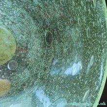 Load image into Gallery viewer, SCOTTISH GLASS. Rare Pair of Simple Small MONART URANIUM Bowls. Each with Monart Labels
