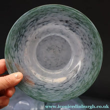 Load image into Gallery viewer, SCOTTISH GLASS. Set of FOUR 1950s Vasart Plates with Shallow Dip. 6 3/4 inches (J)
