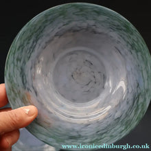 Load image into Gallery viewer, SCOTTISH GLASS. Set of FOUR 1950s Vasart Plates with Shallow Dip. 6 3/4 inches (J)
