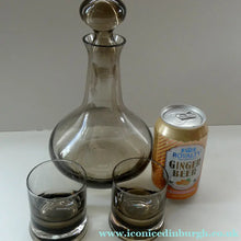 Load image into Gallery viewer, SIX Caithness LYBSTER Peat Whisky Tumblers. Plus Lybster Decanter Bottle
