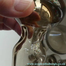 Load image into Gallery viewer, SIX Caithness LYBSTER Peat Whisky Tumblers. Plus Lybster Decanter Bottle - British Glass
