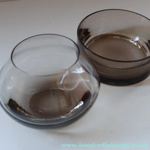 Load image into Gallery viewer, Scottish Glass. TWO Vintage 1960s Caithness PEAT Glass Bowls. Designed by  Domhnall O'Broin
