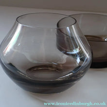 Load image into Gallery viewer, Scottish Glass. TWO Vintage 1960s Caithness PEAT Glass Bowls. Designed by  Domhnall O'Broin
