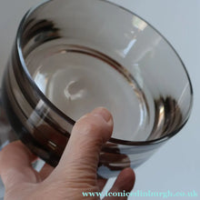 Load image into Gallery viewer, Scottish Glass. TWO Vintage 1960s Caithness PEAT Glass Bowls. Designed by  Domhnall O'Broin
