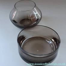 Load image into Gallery viewer, Scottish Glass. TWO Vintage 1960s Caithness PEAT Glass Bowls. Designed by  Domhnall O'Broin
