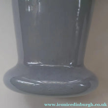 Load image into Gallery viewer, SCOTTISH GLASS Vase. Fine Vintage 1950s Large VASART Art Glass Vase with Undulating Rim
