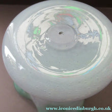 Load image into Gallery viewer, 1950s Scottish Art Glass Vase by Vasart Green

