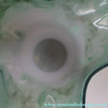 Load image into Gallery viewer, SCOTTISH GLASS Vase. Fine Vintage 1950s Large VASART Art Glass Vase with Undulating Rim
