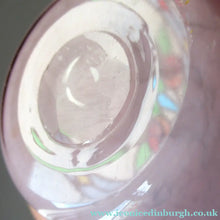 Load image into Gallery viewer, Vintage 1930s Monart Glass Miniature Vase Pink and Black
