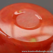 Load image into Gallery viewer, SCOTTISH GLASS: Vintage 1930s Genuine MONART Art Glass Miniature Glass Vase. 5 1/4 inches
