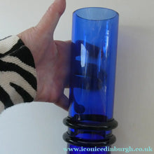 Load image into Gallery viewer, SCOTTISH GLASS. Vintage 1960s Caithness Glass Double Ring or Hoop Vase. Designed by Domhnall O Broin
