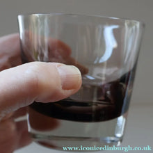 Load image into Gallery viewer, Scottish Glass. Vintage 1960s Caithness PEAT Glass Morven Decanter &amp; Two Large Whisky Tumblers
