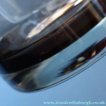 Load image into Gallery viewer, Scottish Glass. Vintage 1960s Caithness PEAT Glass Morven Decanter &amp; Two Large Whisky Tumblers
