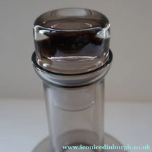 Load image into Gallery viewer, Scottish Glass. Vintage 1960s Caithness PEAT Glass Morven Decanter &amp; Two Large Whisky Tumblers
