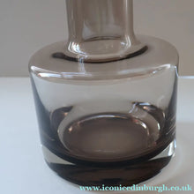 Load image into Gallery viewer, Scottish Glass. Vintage 1960s Caithness PEAT Glass Morven Decanter &amp; Two Large Whisky Tumblers

