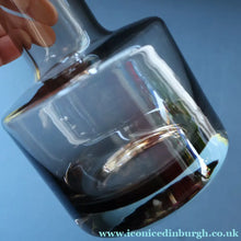 Load image into Gallery viewer, Scottish Glass. Vintage 1960s Caithness PEAT Glass Morven Decanter &amp; Two Large Whisky Tumblers

